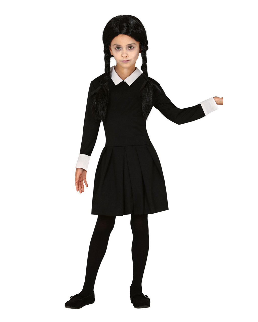 Dark Girl Children Costume Dress Black Buy NOW | Horror-Shop.com