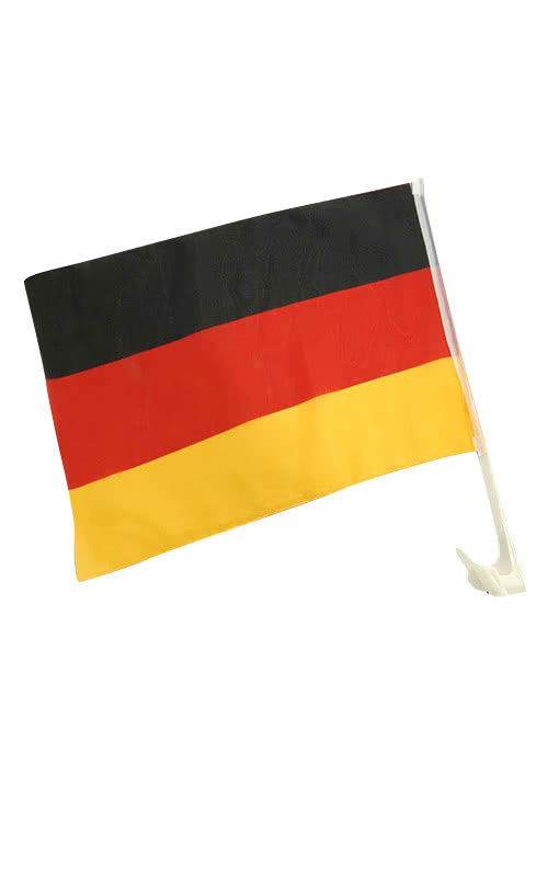 Autofahne Autoflagge Fan Fahne 2 Stück Fanartikel EM & WM Deutschland Österreich 