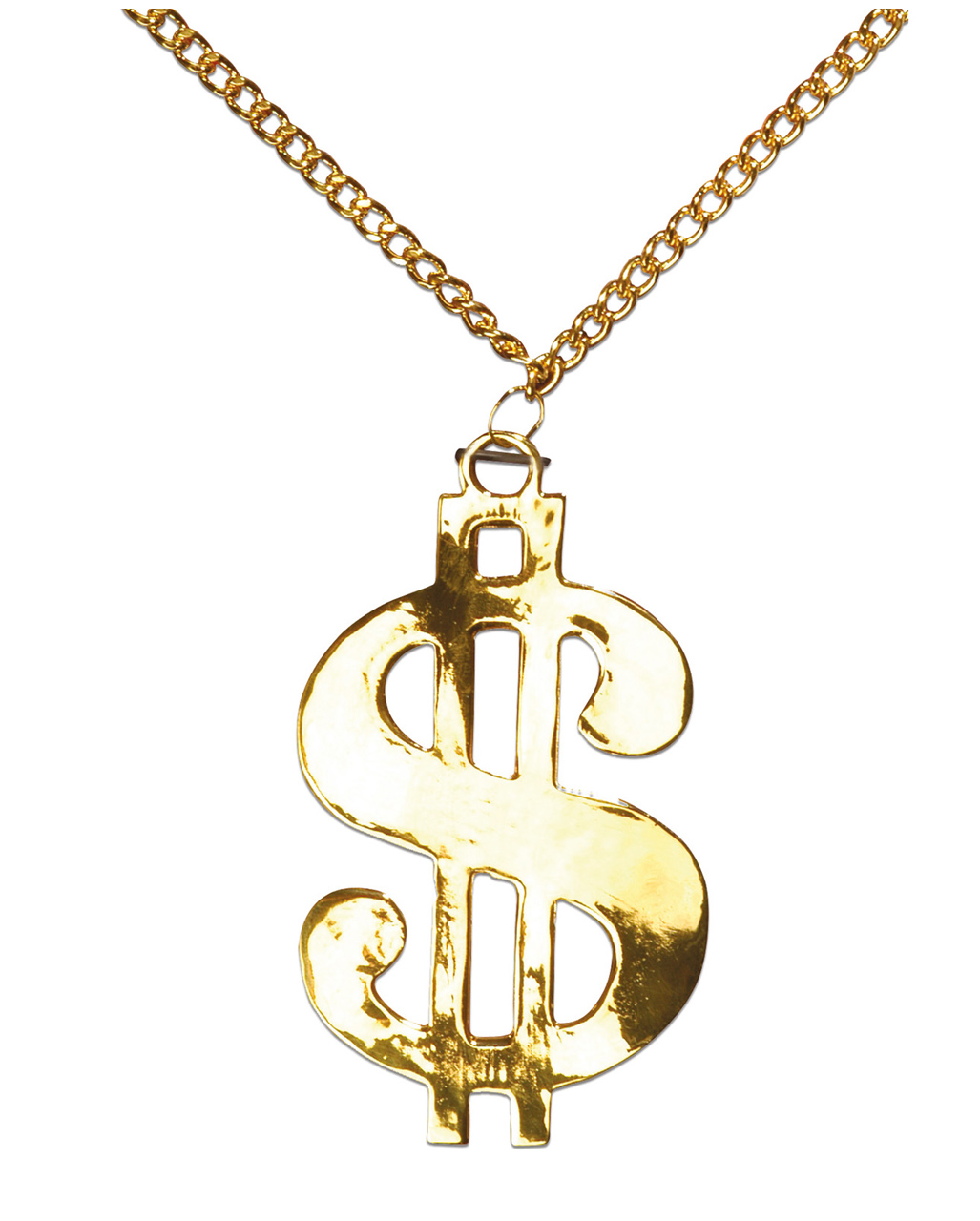 Dollar sign necklace | Golden dollar necklace for Gangster | horror ...