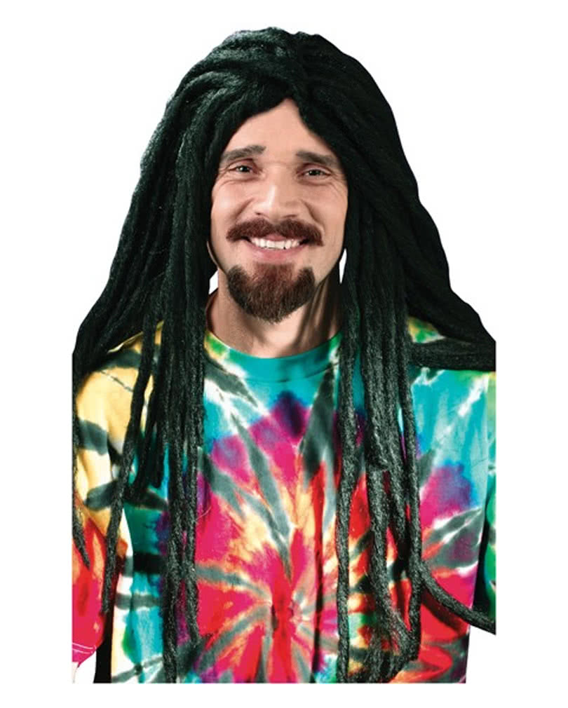 Dreadlock Wig Black | Rastafari Wig for the Kiffer look | horror-shop.com