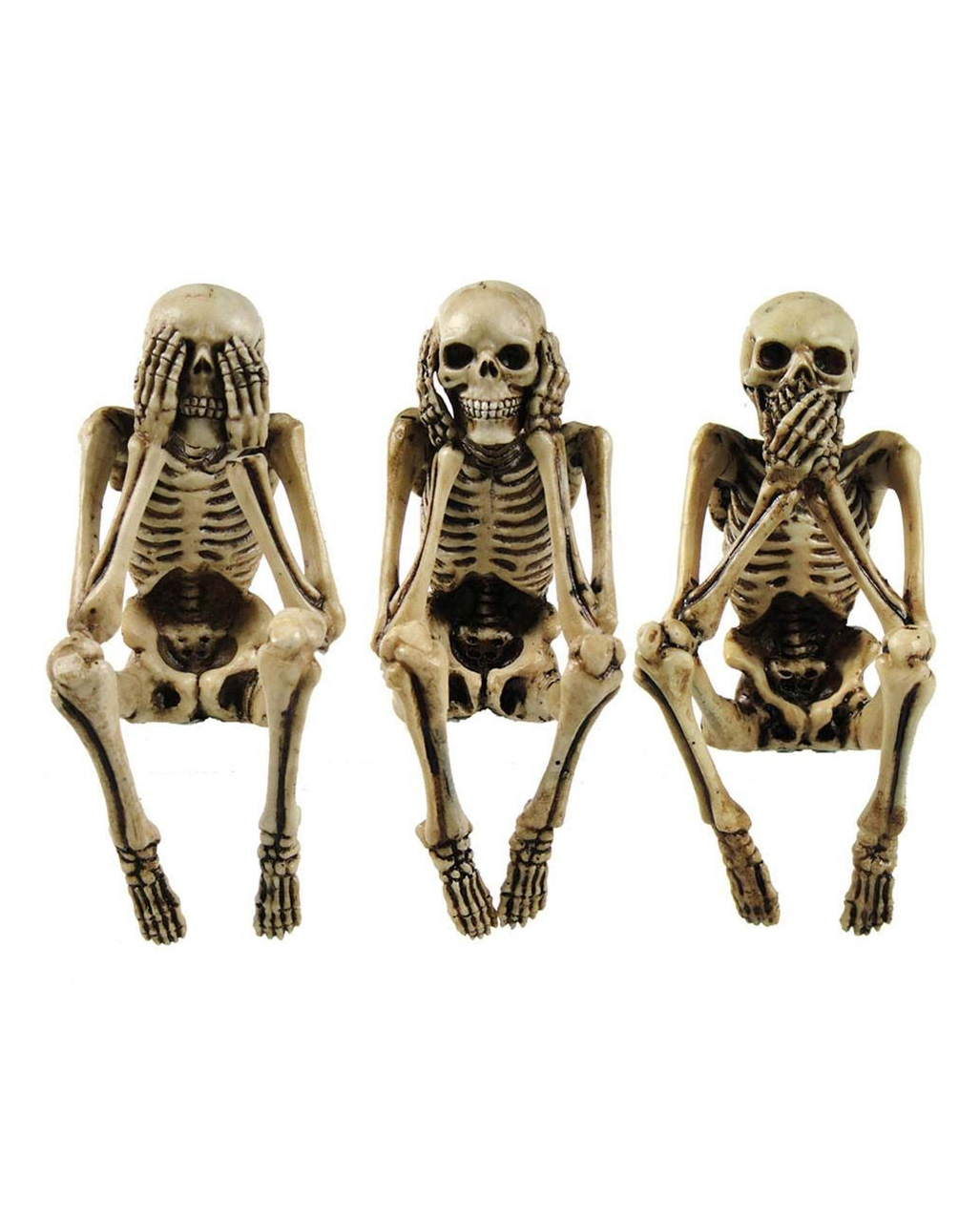 Drei Weise Skelett Figuren 10cm online shoppen ✓