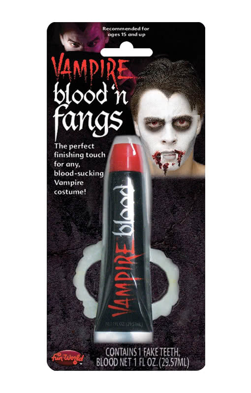 PARTY DISCOUNT Theater Blut | 15 Ml Tube | Cremige Konsistenz Für Halloween & Kostüme | Trocknet In Echtem Blut-Rot