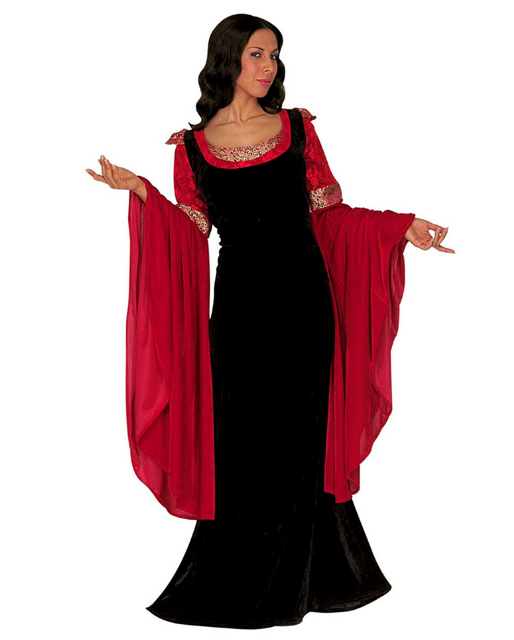 Same costume for women M | The black elves Woman costume | horror-shop.com