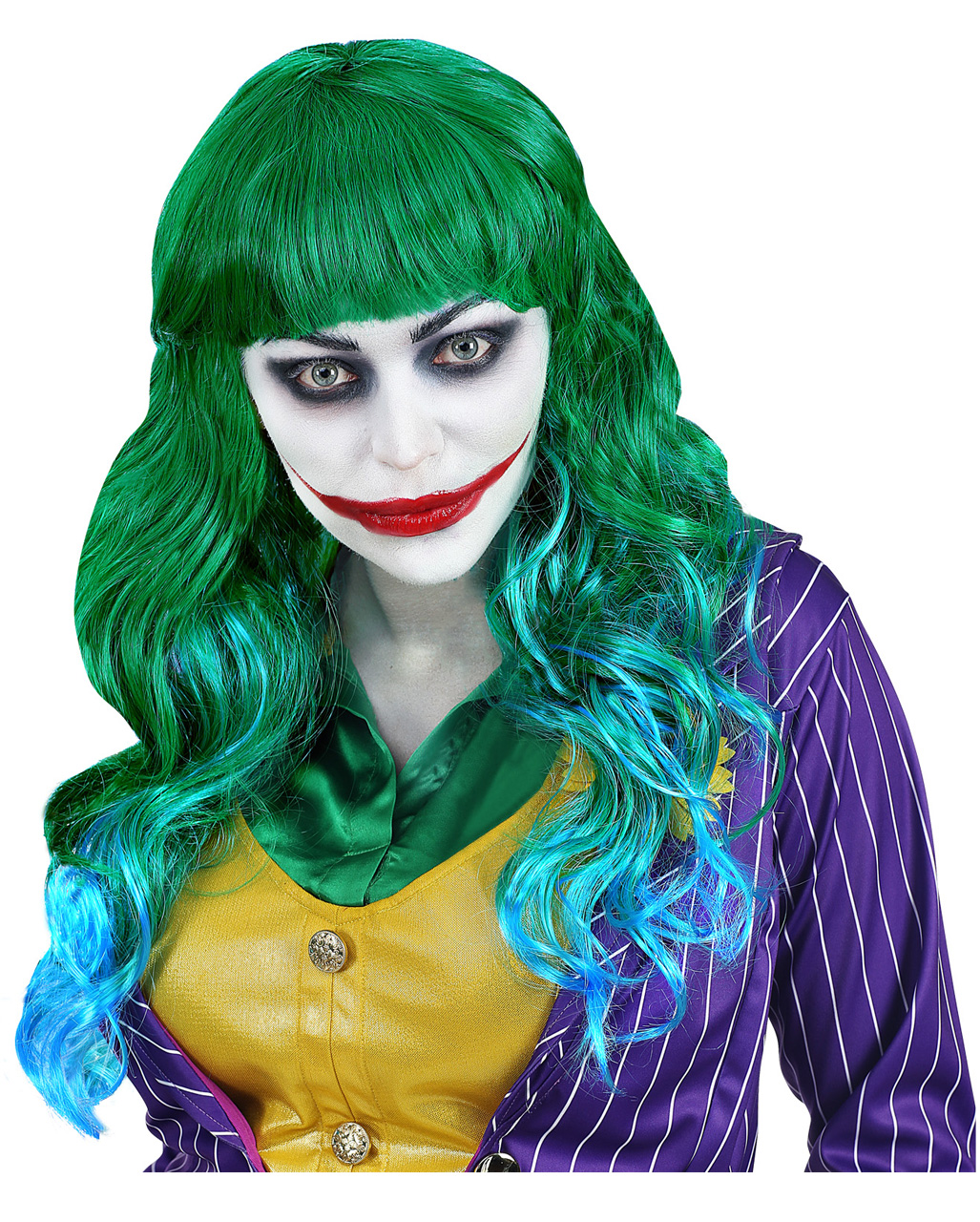 Evil Joker Ladies Wig | Buy Halloween Wigs | Horror-Shop.com
