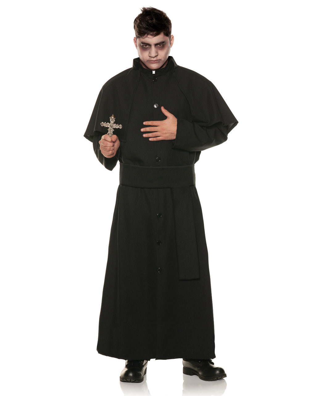 Exorcism Priest Costume Xxl Halloween Costume Horror