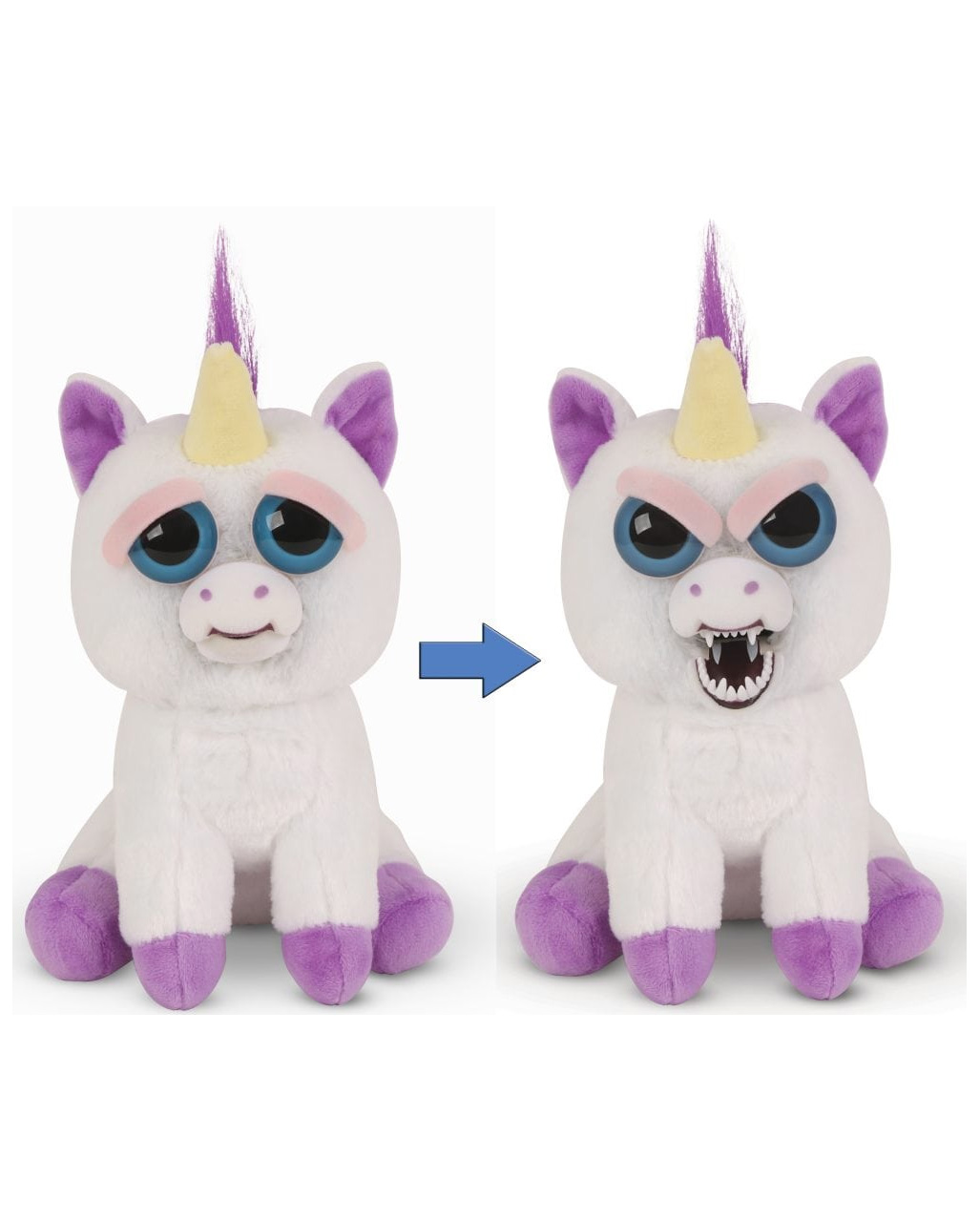 evil unicorn plush