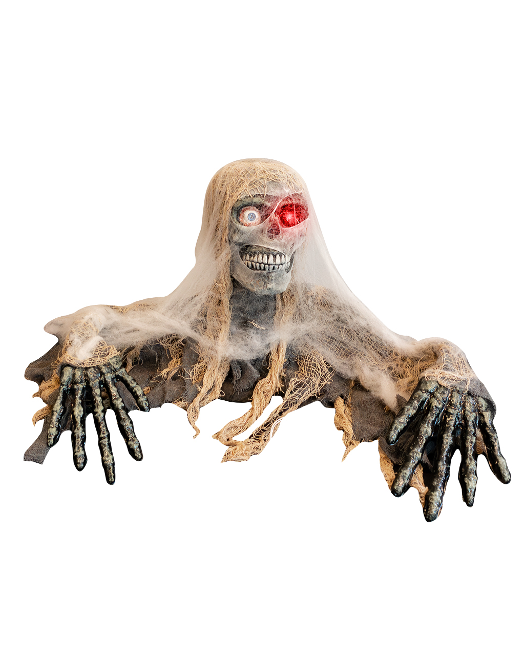 Tattered Zombie Groundbreaker With Movement, Sound & Light 90cm ...