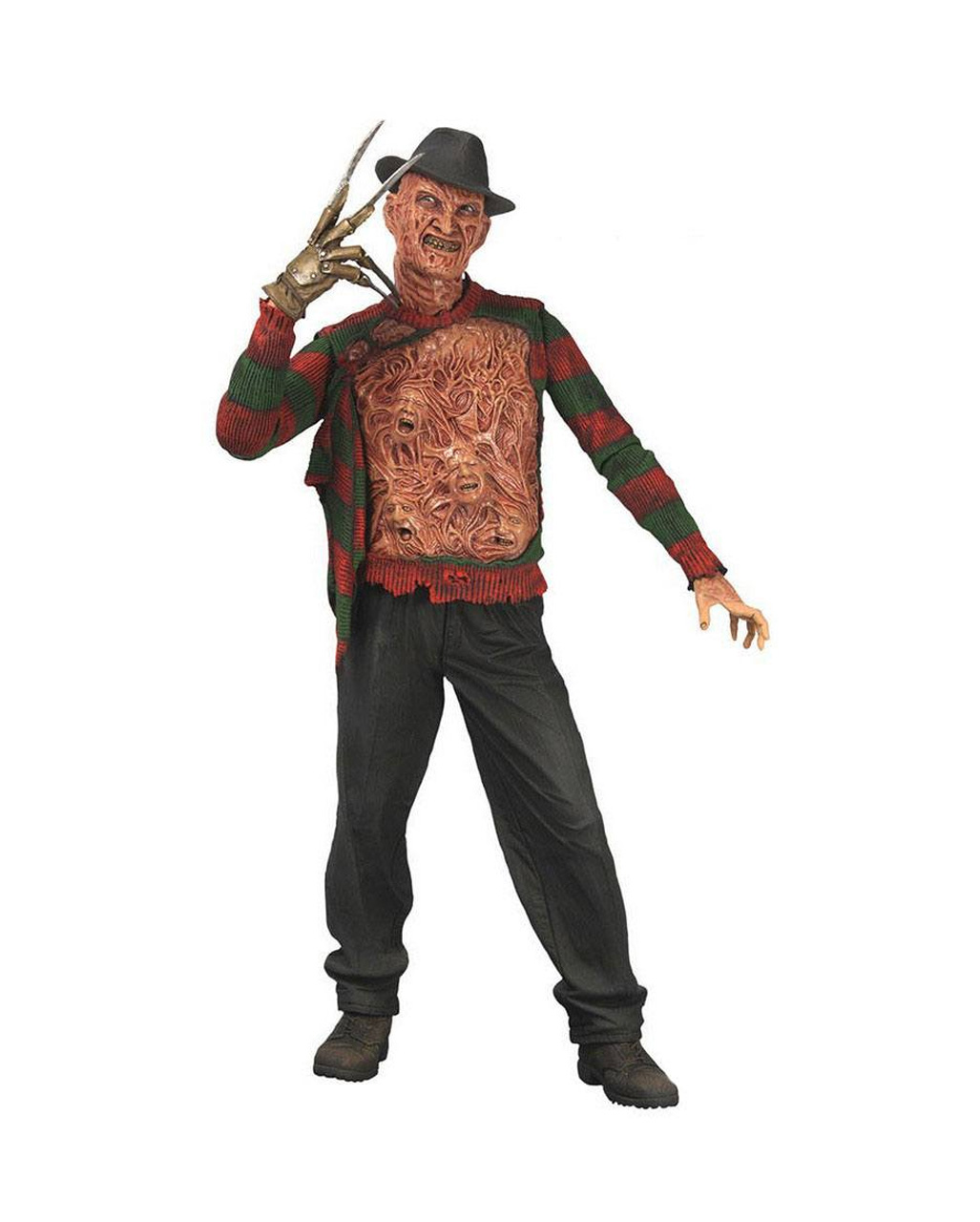 Nightmare On Elm Street Freddy Krueger Action Figure ➔