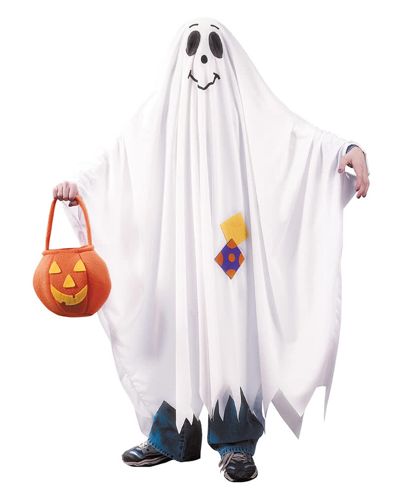 Kinder Kostüm Gespenst als Geist verkleiden zu Halloween