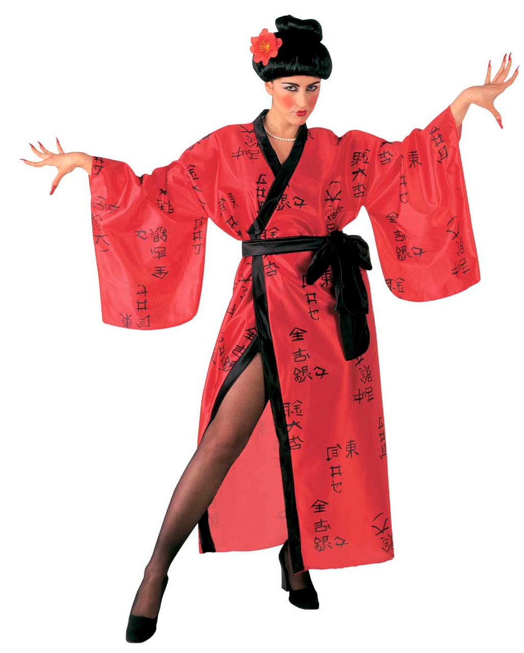 Geisha Kostüm Japen Geishakostüm Damen Japanerin