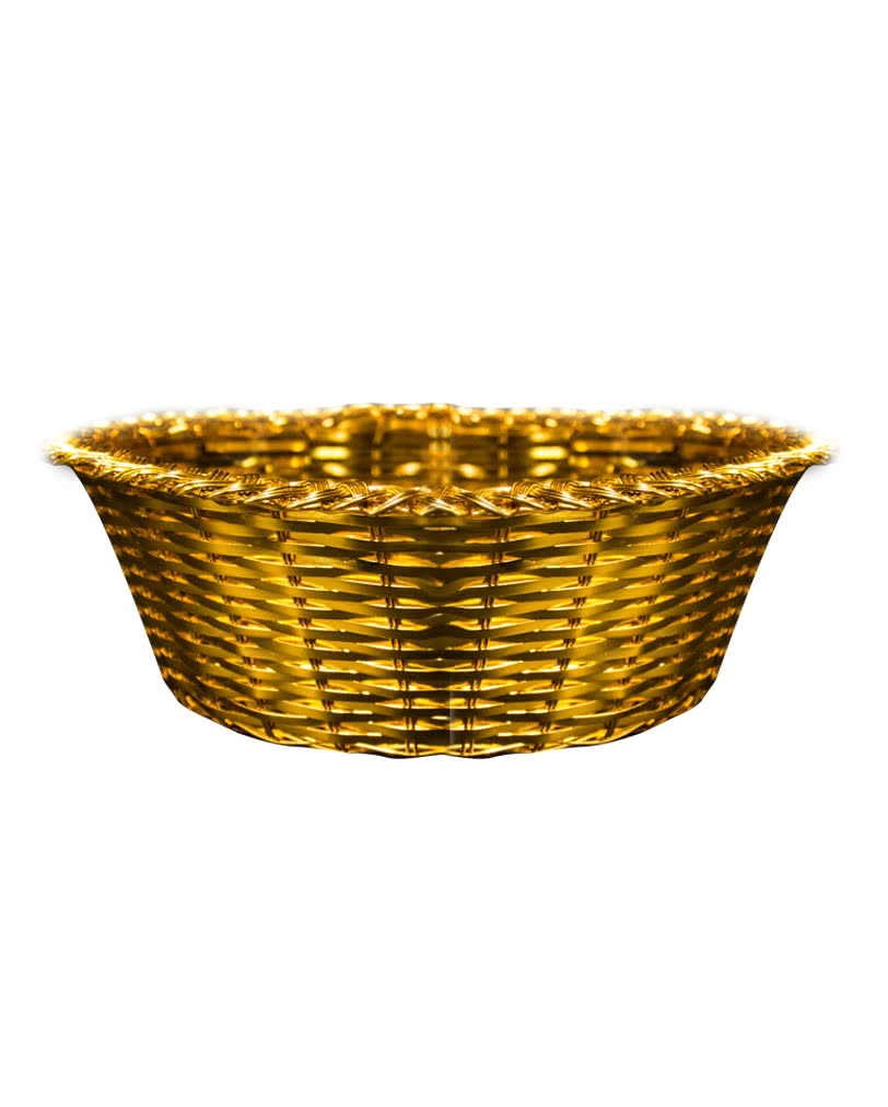 Gold Metal Baskets MetallkörbchenBrotkörbchenDecoration Basket