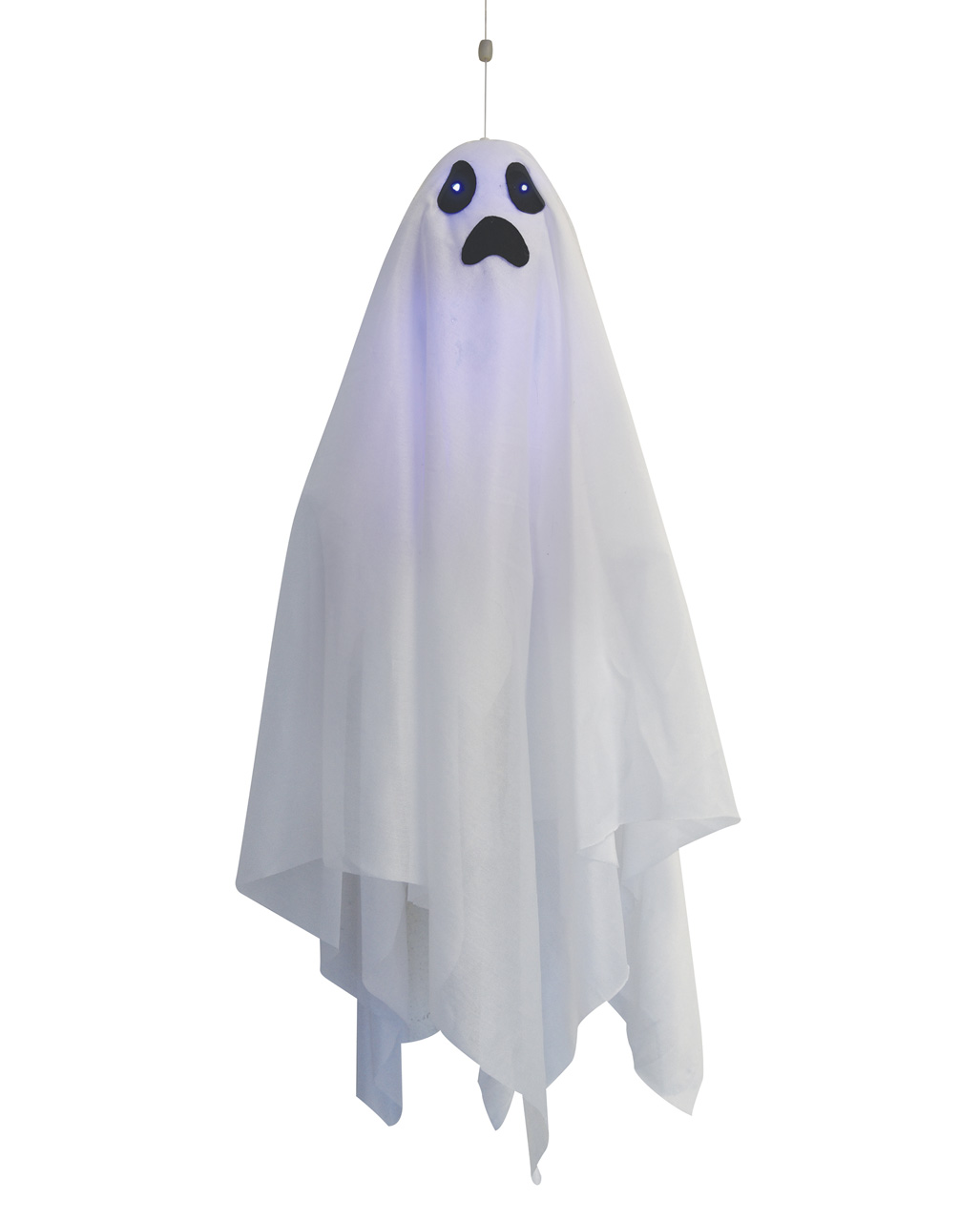 Hanging Ghost Halloween Animatronic as decoration | horror-shop.com