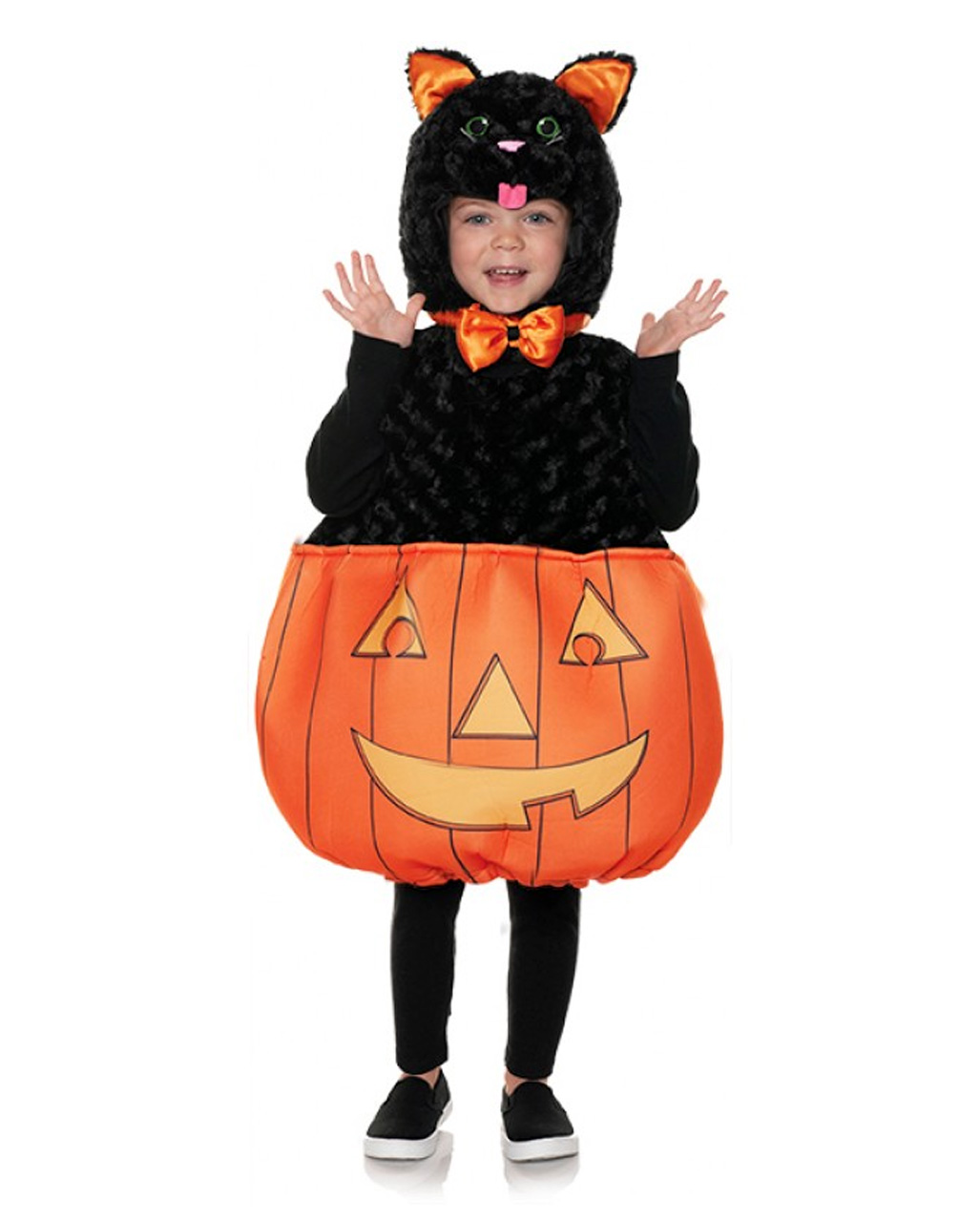 Halloween Cat With Pumpkin Toddler Costume Buy Horror Shop Com