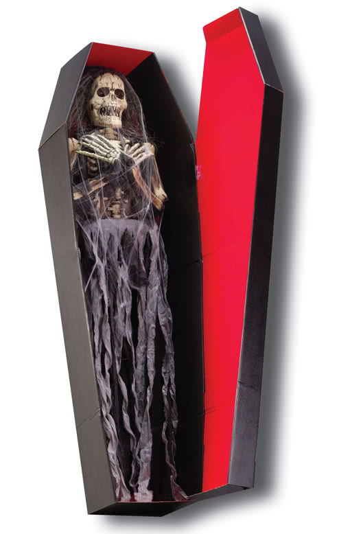 Halloween Cardboard Coffin Decorative Cardboard CoffinHalloween