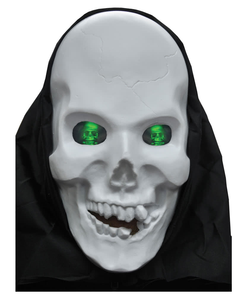 Skull Mask With Eyes Hologram Halloween Skull Mask Horror Shop Com
