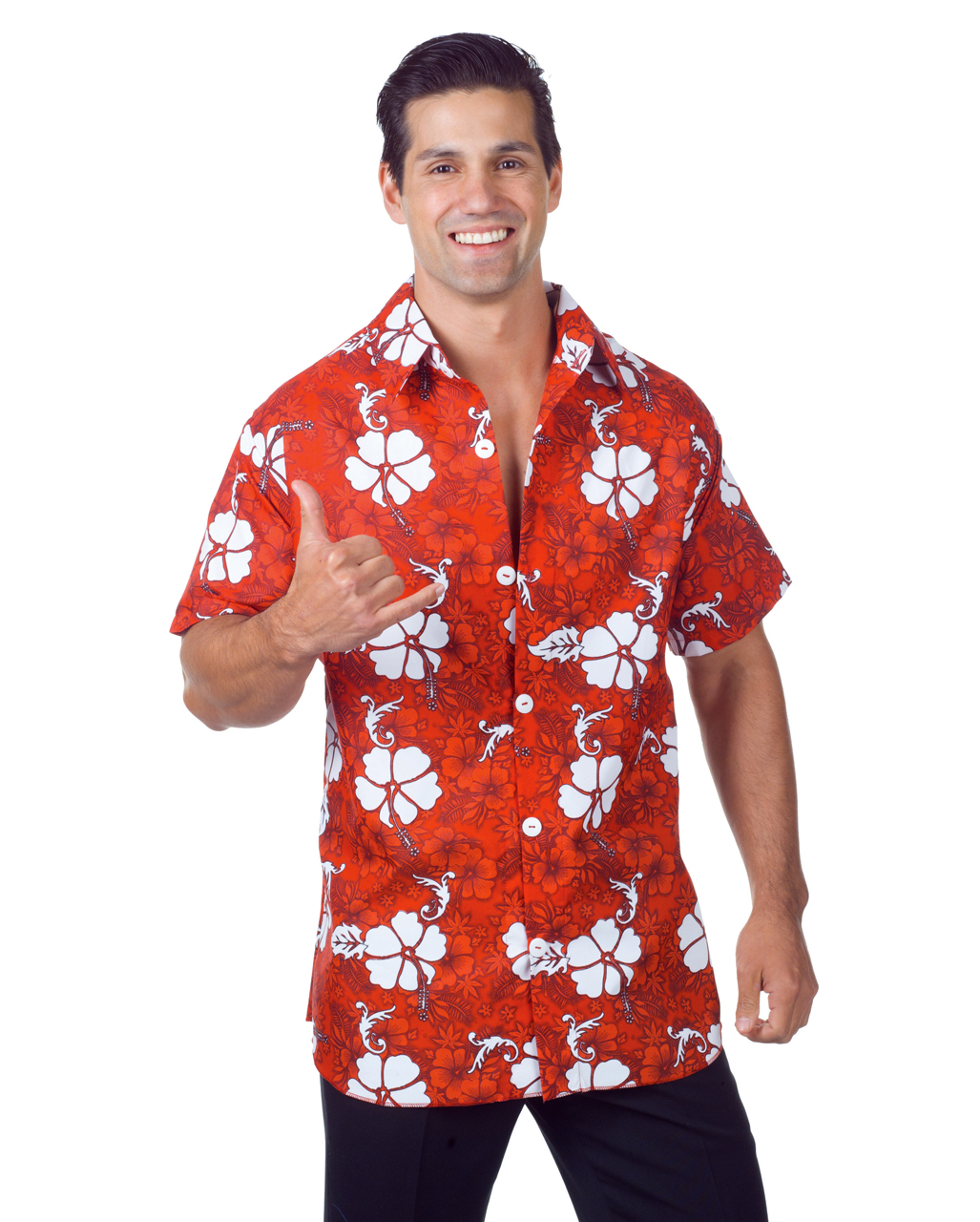 Hawaii Shirt Red As A Costume Accessory Horror Shop Com
