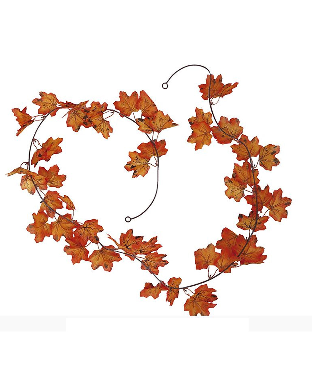 VitalCozy Herbst-Girlandenset – 2m Gehäkelte Ahornblätter & Holzperlenkette – Handmade Deko Für Thanksgiving & Erntezeit