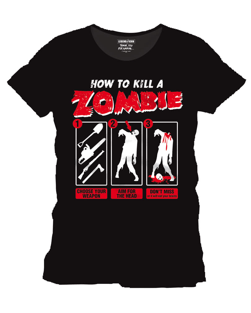 How to kill a zombie TShirt Zombie Hunter TShirt