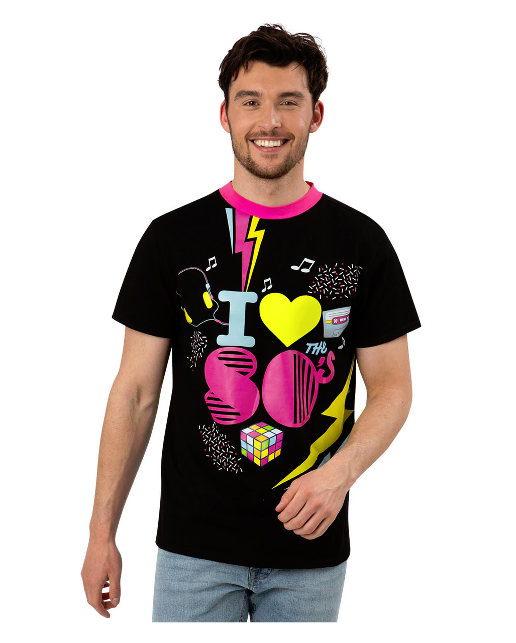 I Love The 80's Men's T-shirt for theme parties & carnival | Horror ...