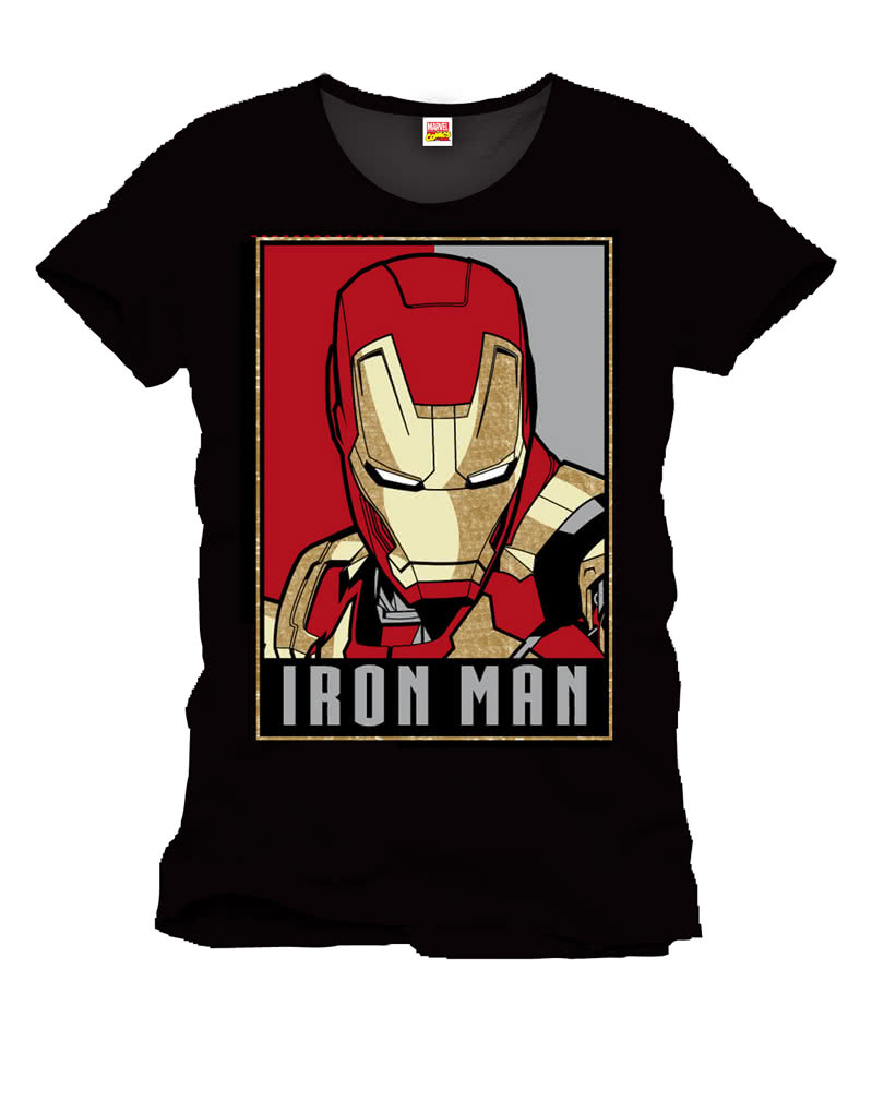 iron man t shirt white