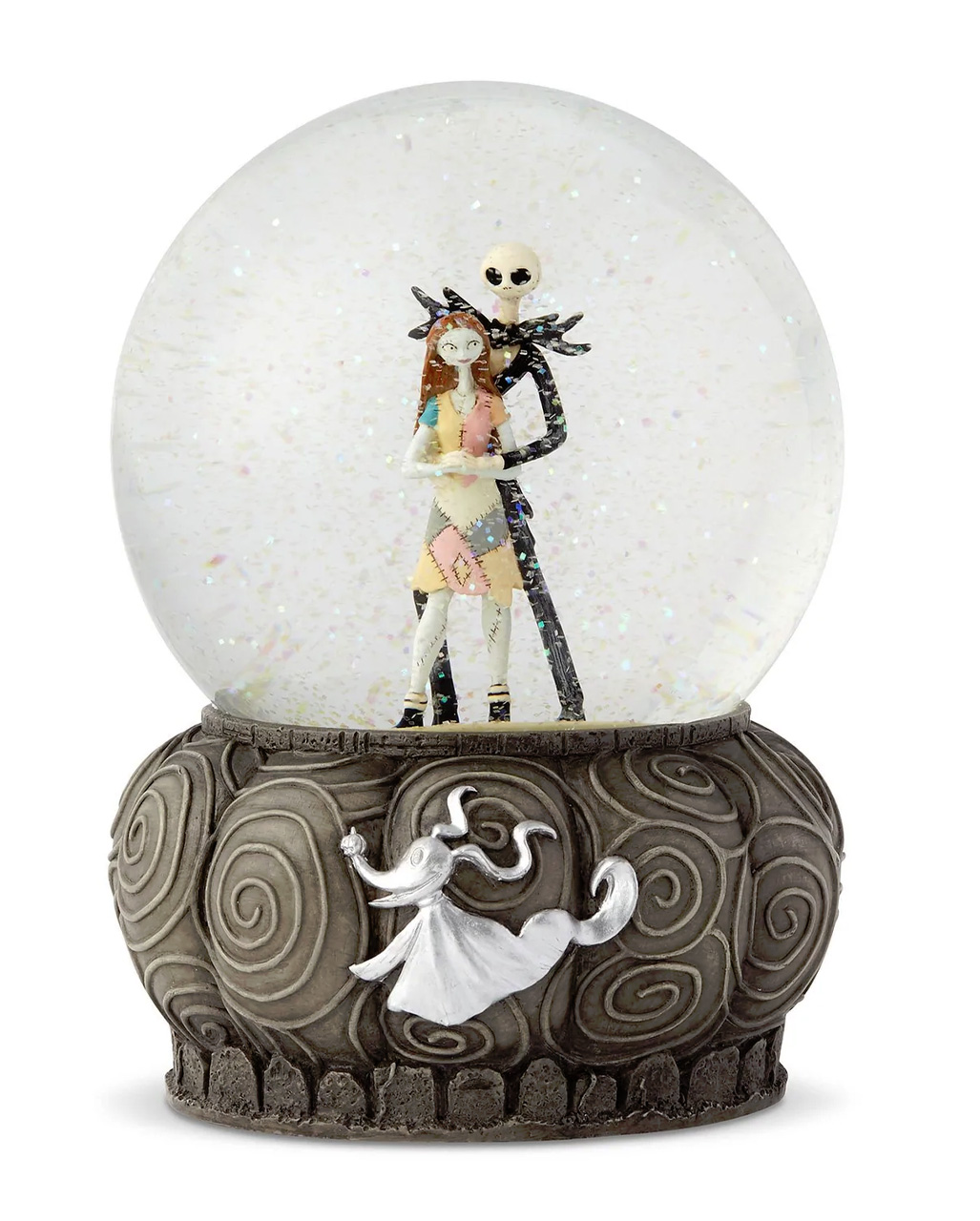 Jack Skellington & Sally Snow Globe With Glitter ★ | Horror-Shop.com