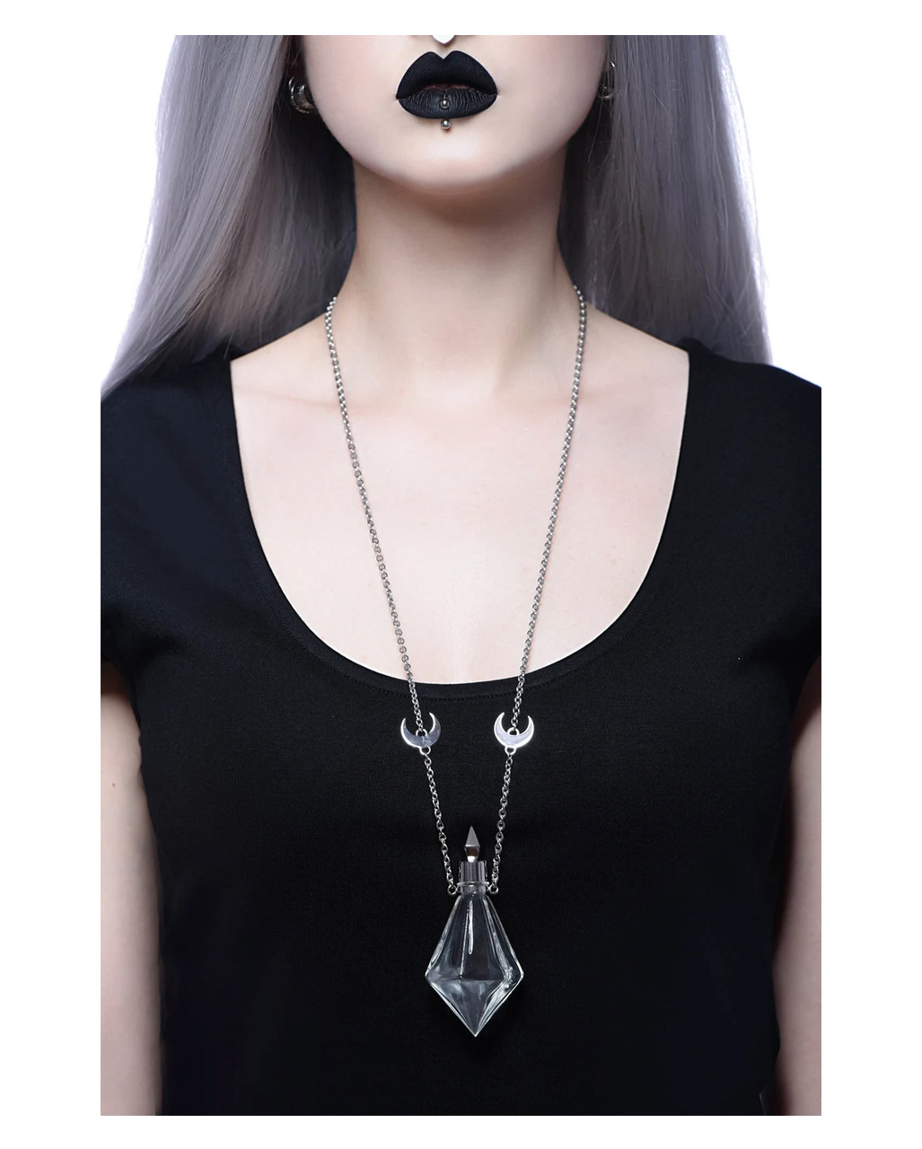 Killstar Gothic Goth Okkult Halskette Collier Charm Witch Hexe
