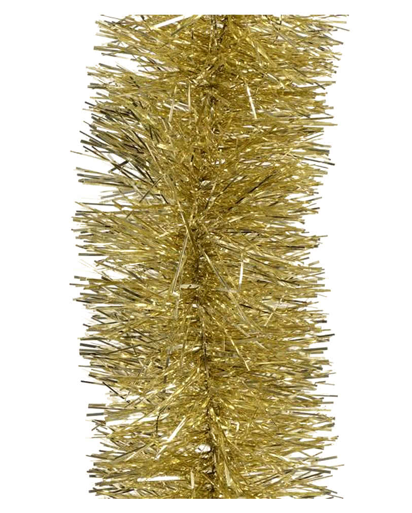 LamettaGirlande Gold 2,7m Festliche Weihnachtsgirlande