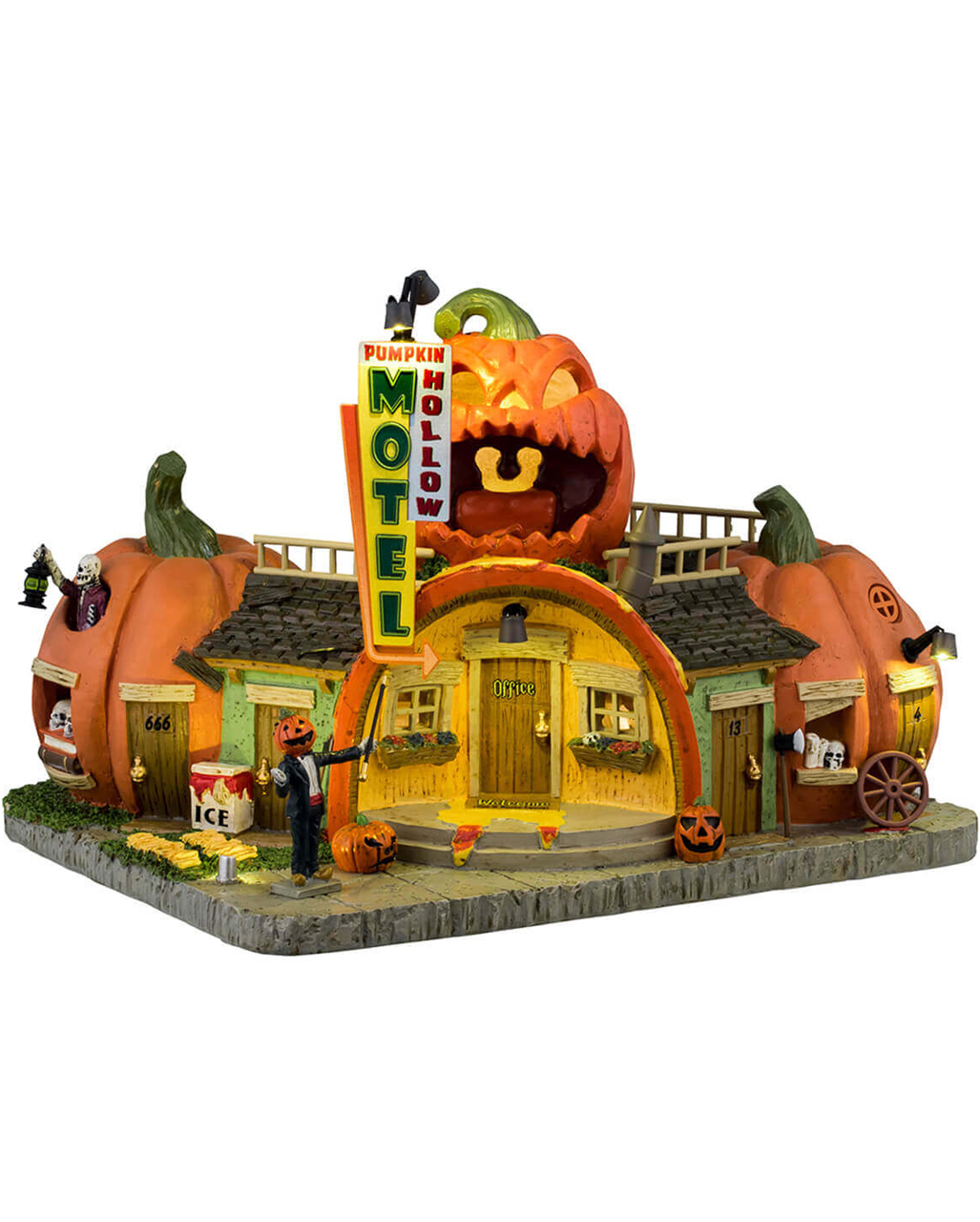 Lemax Spooky Town - Pumpkin Hollow Motel order | Horror-Shop.com