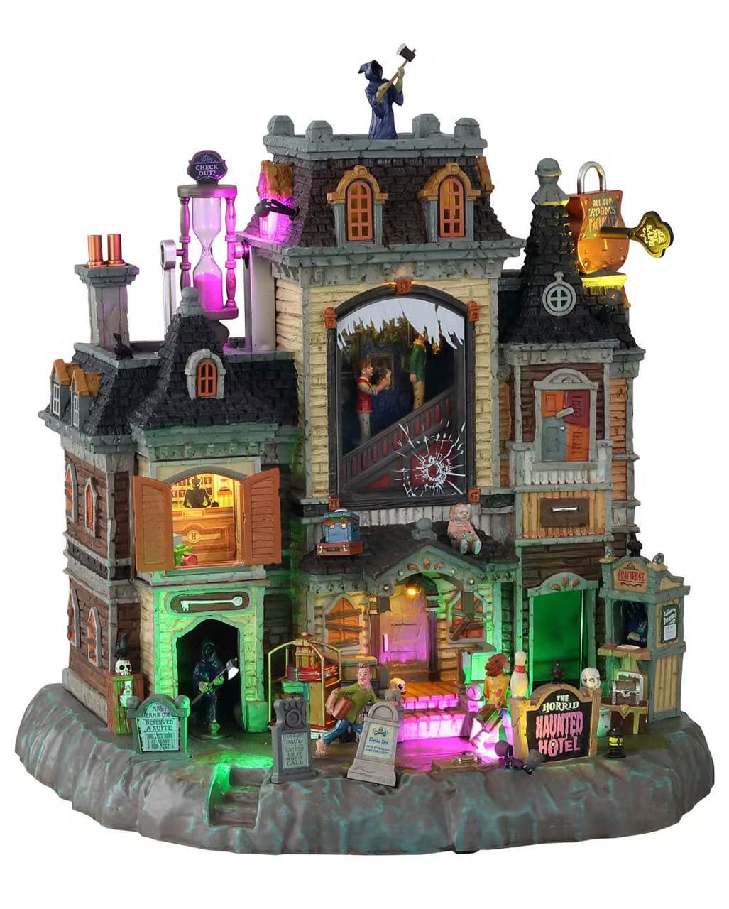 lemax spooky town hotel