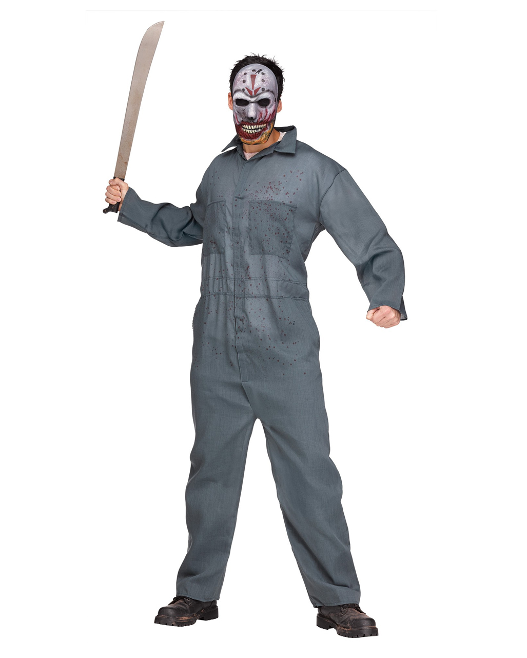 Michael Myers Boys Teen Halloween Horror Movie Deluxe Costume 38-40 ...