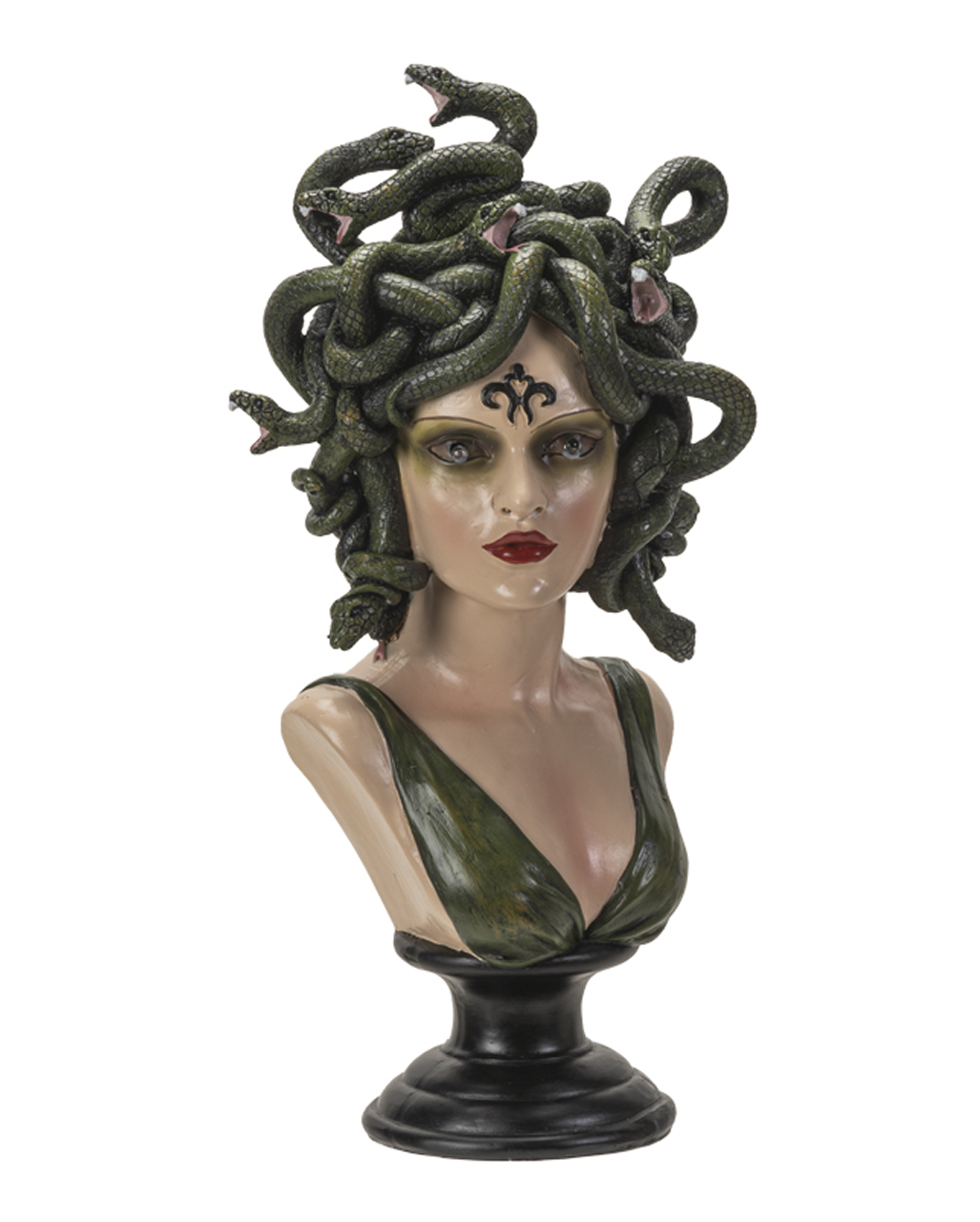 Medusa Bust With LED Eyes 38cm | Gothic home decor | Horror-Shop.com