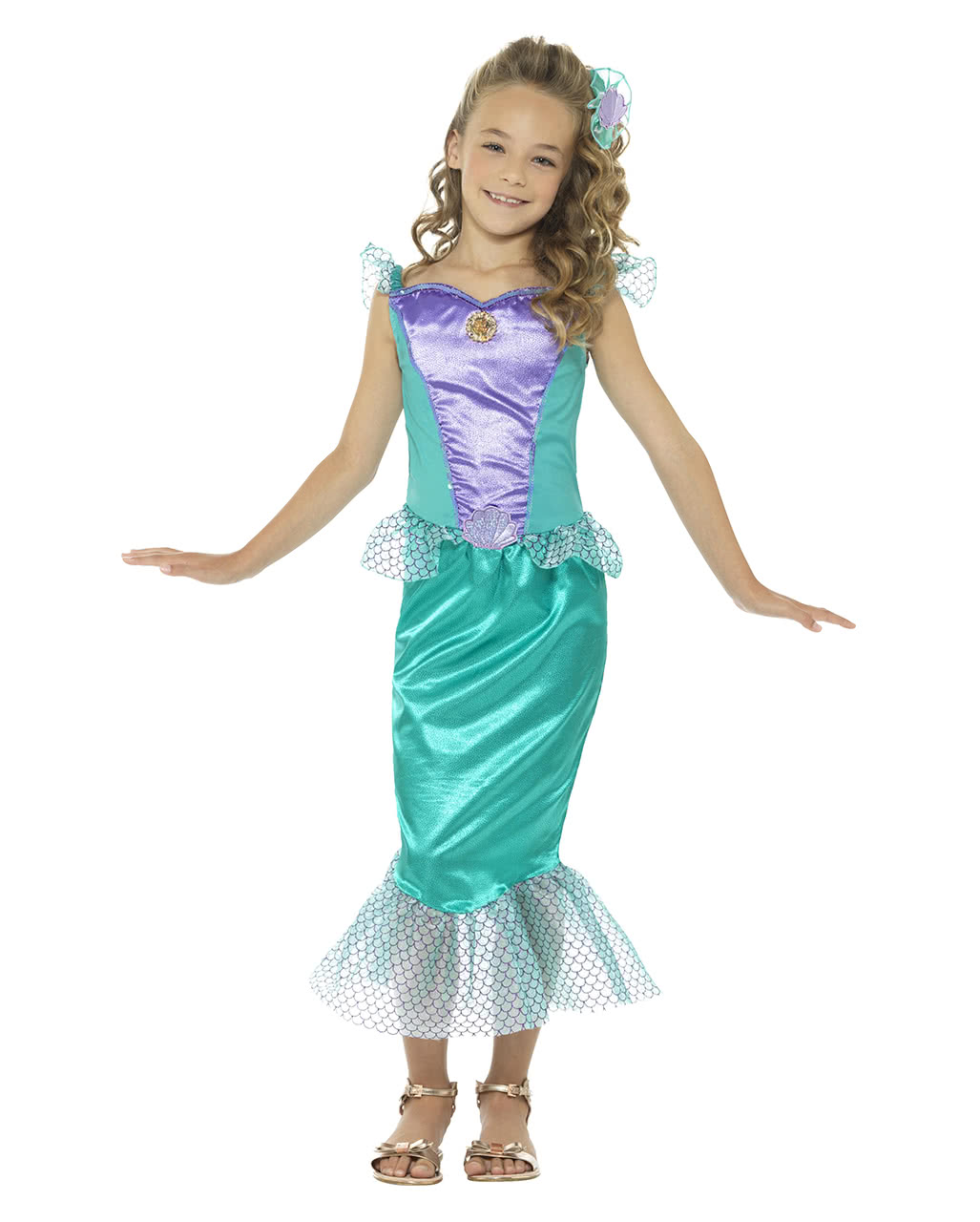 mermaid child costume