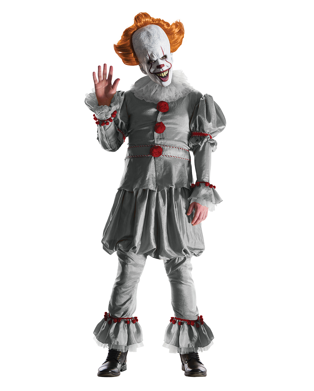 Süßes oder Saures It Pennywise Clown Deluxe Maske Adult Halloween Kostüm MBWB100 