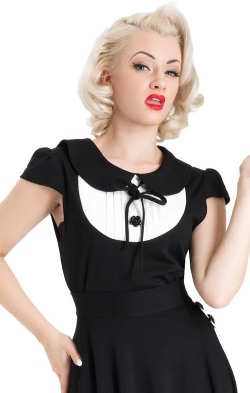 50er Jahre Peter Pan Top | 50s Top| PinUp Shirt| Vintage Mode | Horror