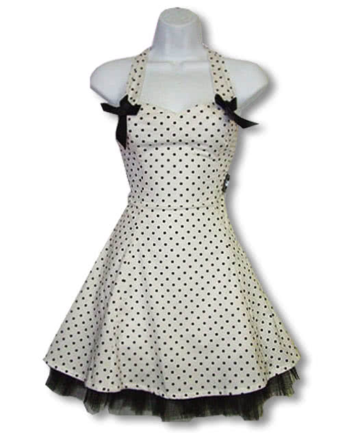 polka dot petticoat dress