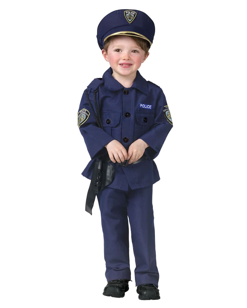 Policeman Children Costume | Police uniform for children | horror-shop.com