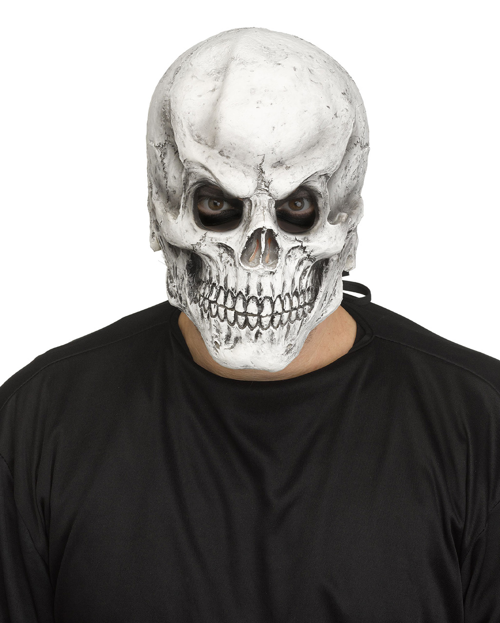 Klage Stue Radioaktiv Realistic Skull Full Head Latex Mask ᐅ | Horror-Shop.com