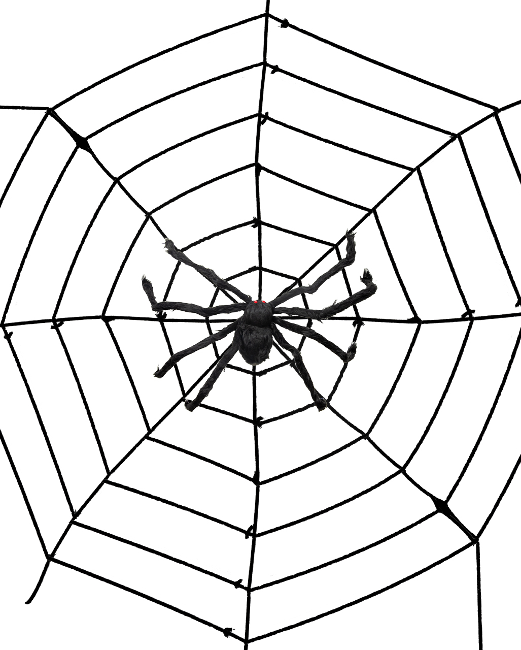 Bulablu LED Spinnennetz Halloween Deko 5m - Mit 150 LEDs, Fernbedienung & 8 Lichtmodis Für Garten & Party