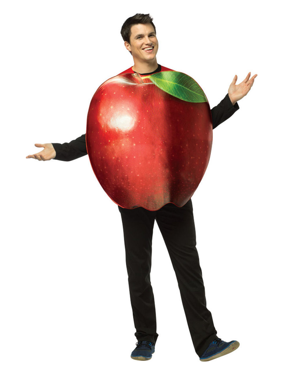 Halloween Party Rouge Big Apple ensemble une pièce Enfants Unisexe Fruit Costume Outfit
