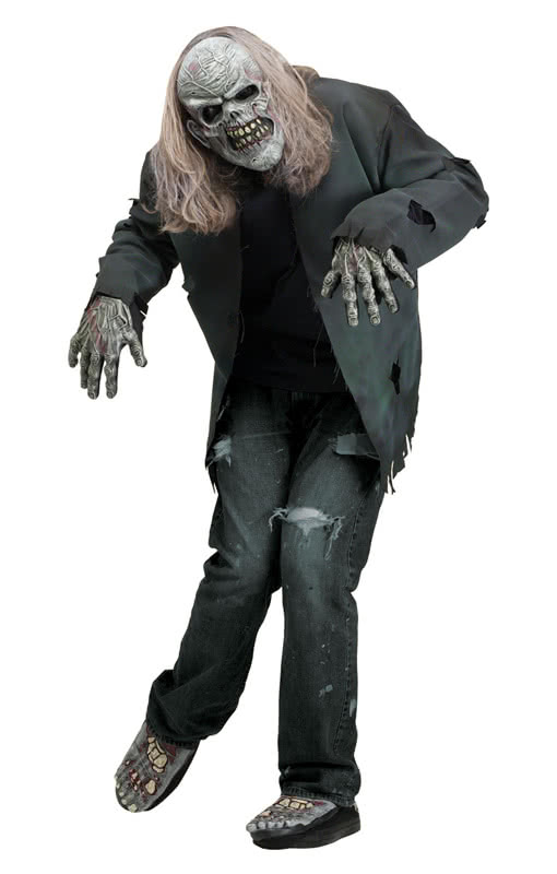Rotted Zombie Half Mask Gloves Boot Swabs For Halloween Horror Shop Com