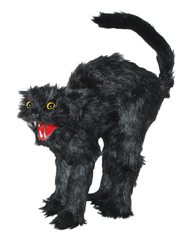 Halloween Schwarze Katze Deko