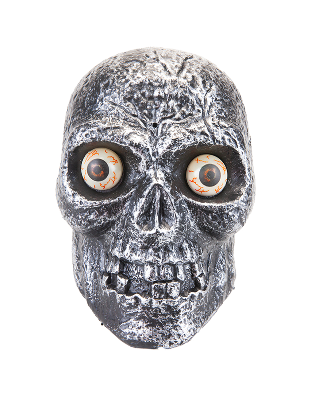 Scary Skull With Light & Sound Effect 16cm ★ | Horror-Shop.com