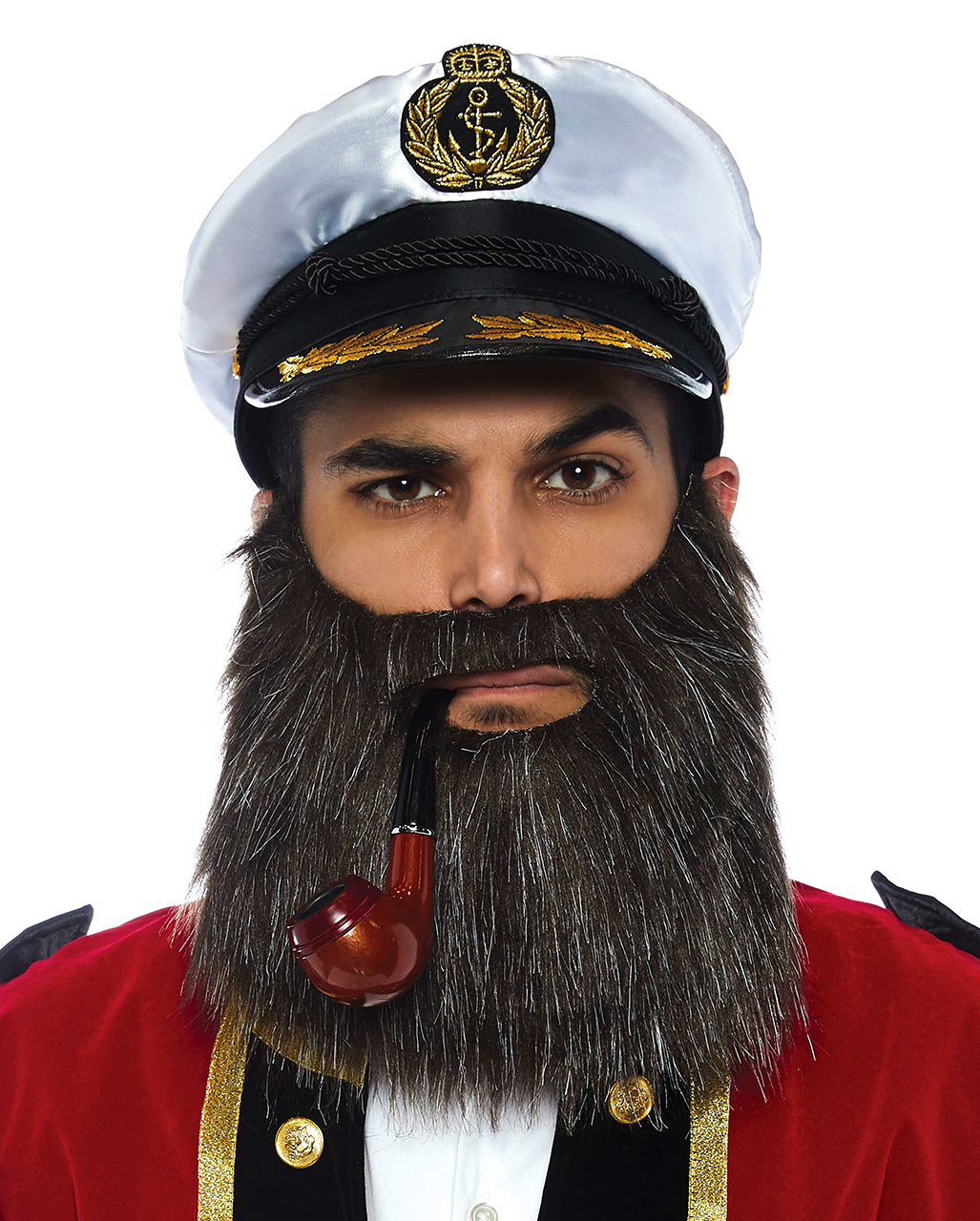 Napoleon Offizier Hut Zweispitz Pirat Admiral Kapitän Piratenhut Kostüm Mütze 