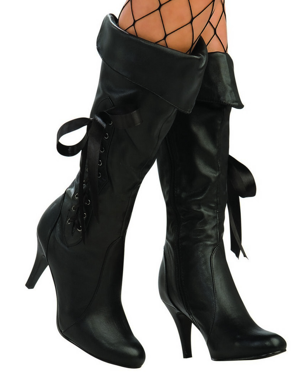 black pirate boots