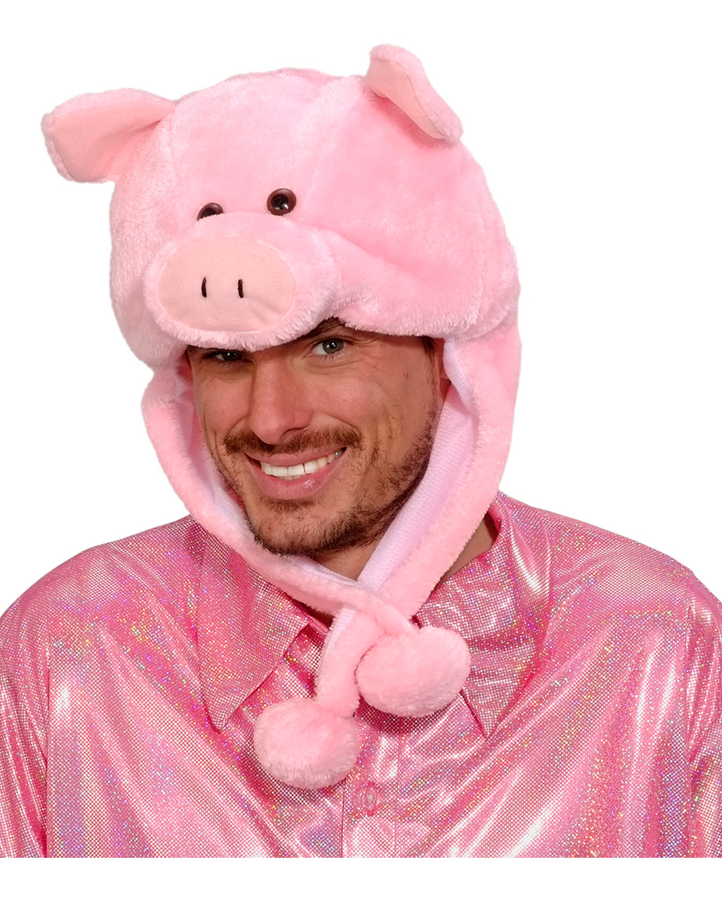 Rubber Pig Animal Nose Adult Fancy Dress Womens Mens Childrens Farm ...