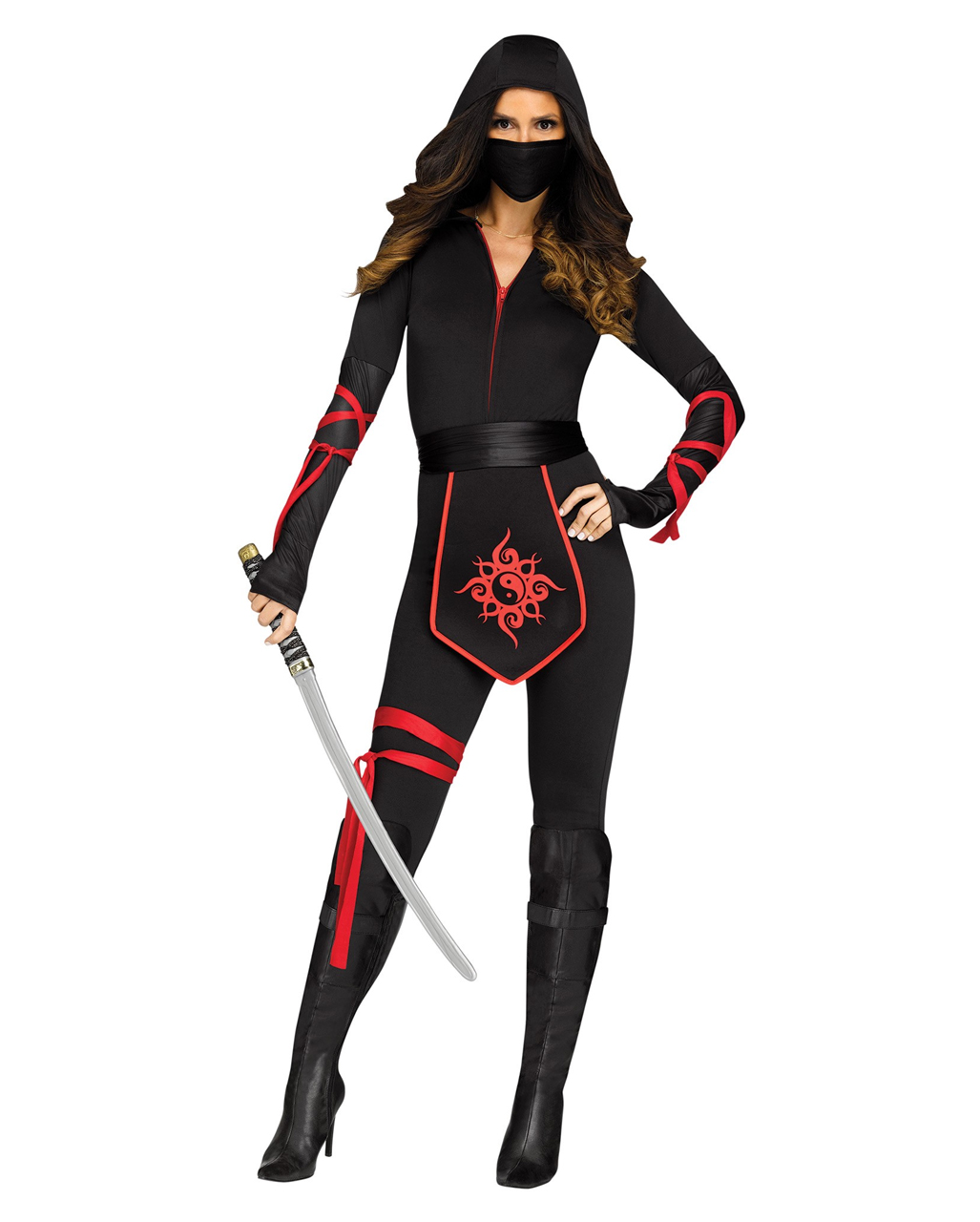 Ninja Warrior Woman Costume for Halloween