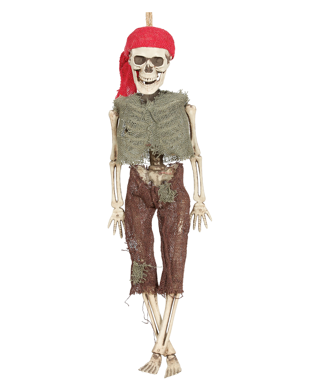 Skeleton Pirate Hanging Figure 40 Cm Pirate Deco | Horror-Shop.com