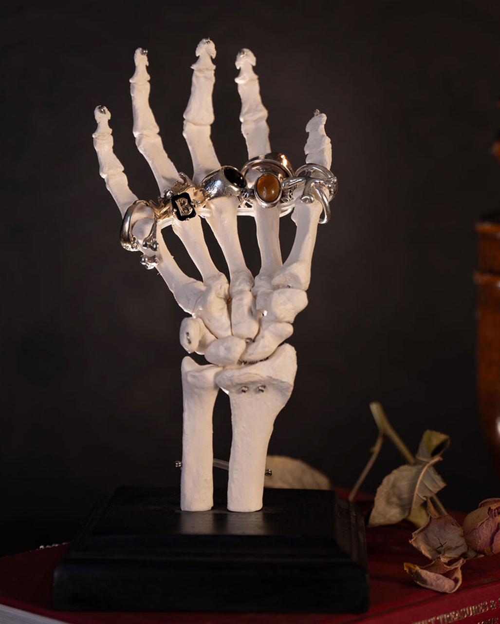 Skeleton Hand Jewelry Holder Gothic home decor