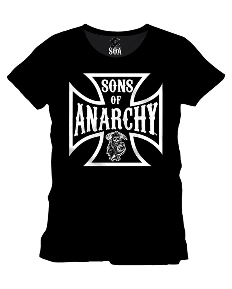 SONS OF ANARCHY FEAR THE REAPER  T-Shirt  camiseta cotton officially licensed 