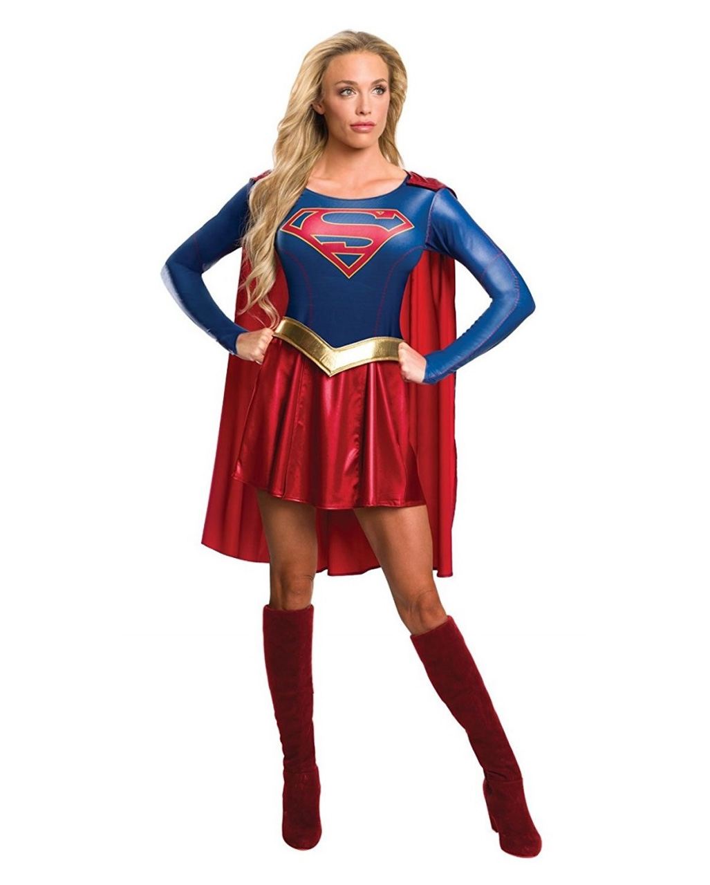 Superwoman Supergirl Rot Stiefel Schuhe boots shoes Kostüme Cosplay Costume Neu 